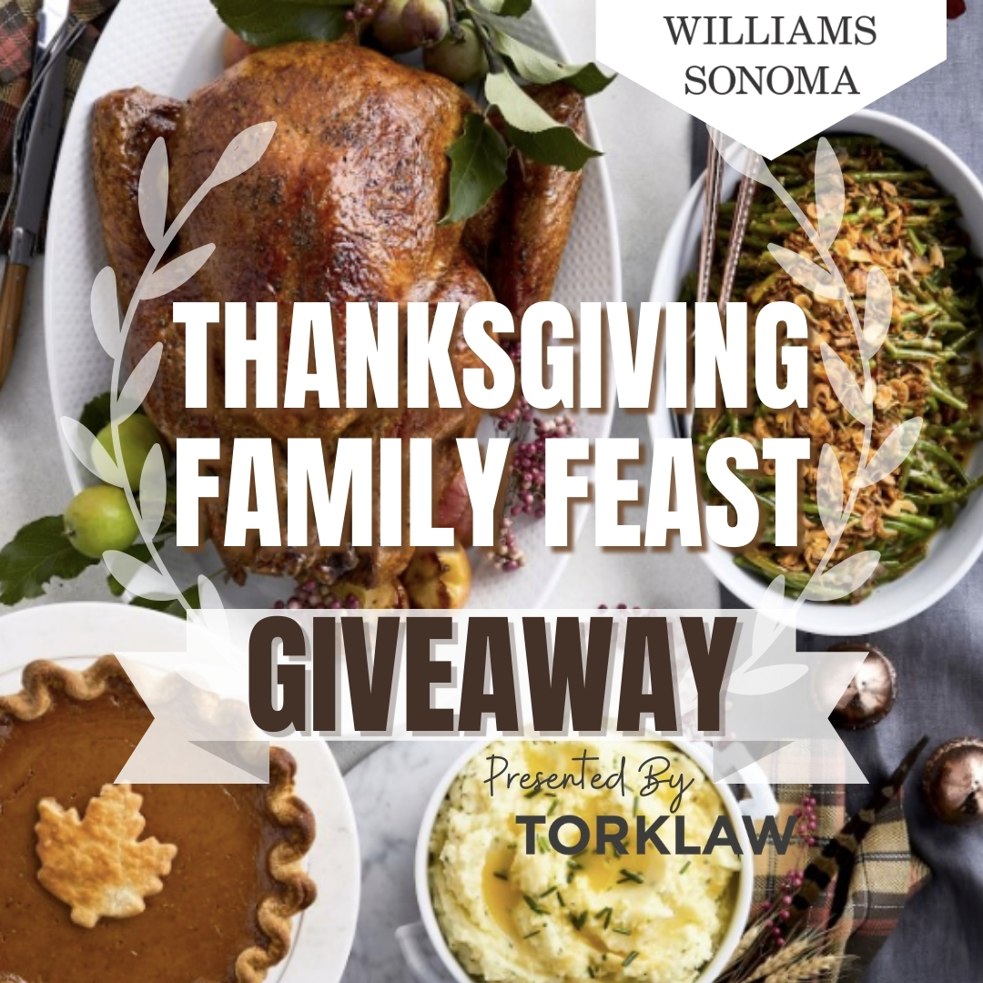 Thanksgiving Family Feast Giveaway TorkLaw