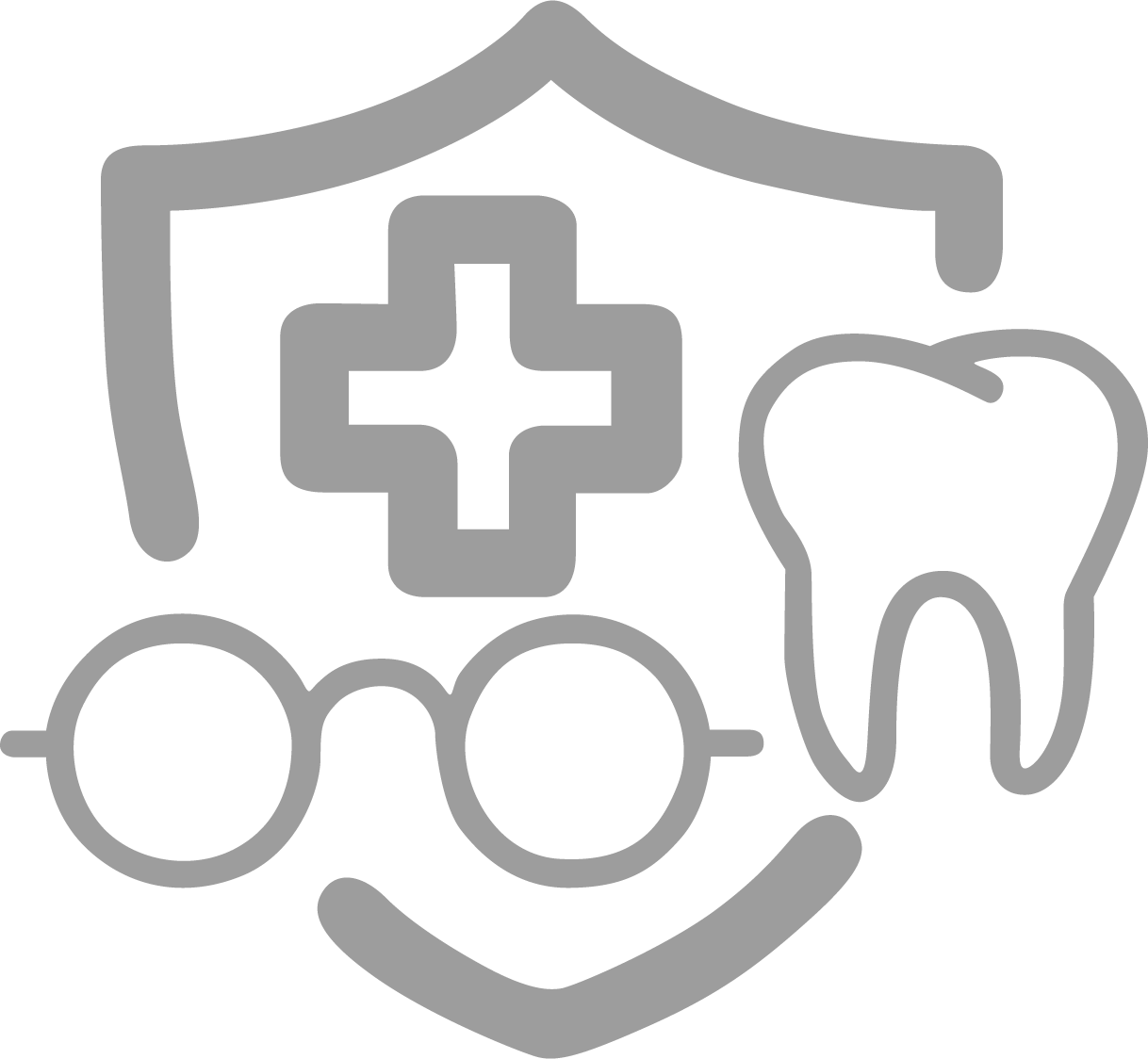 Health insurance badge icon